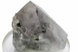 Quartz Crystal with Hematite and Epidote Inclusions - China #214678-1